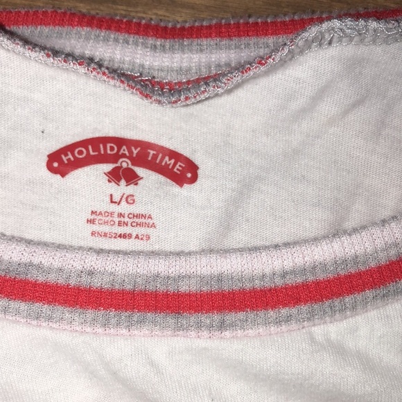 Christmas medium/large Buffalo print red pajamas - Picture 2 of 6